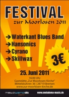 Plakat Festival Zur Moorlosen 2011